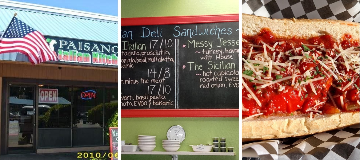 Paisano's Italian Kitchen Menu