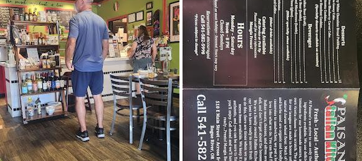 Paisano's Italian Kitchen Menu