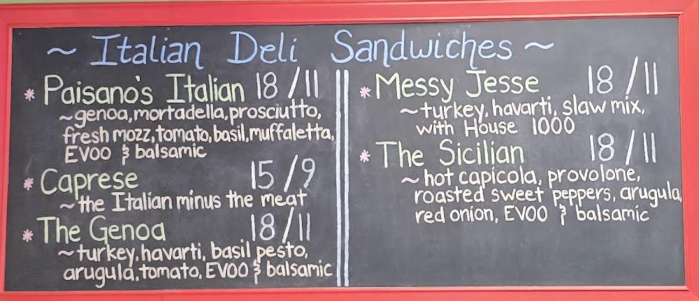 Paisano's Italian Kitchen Menu image 2