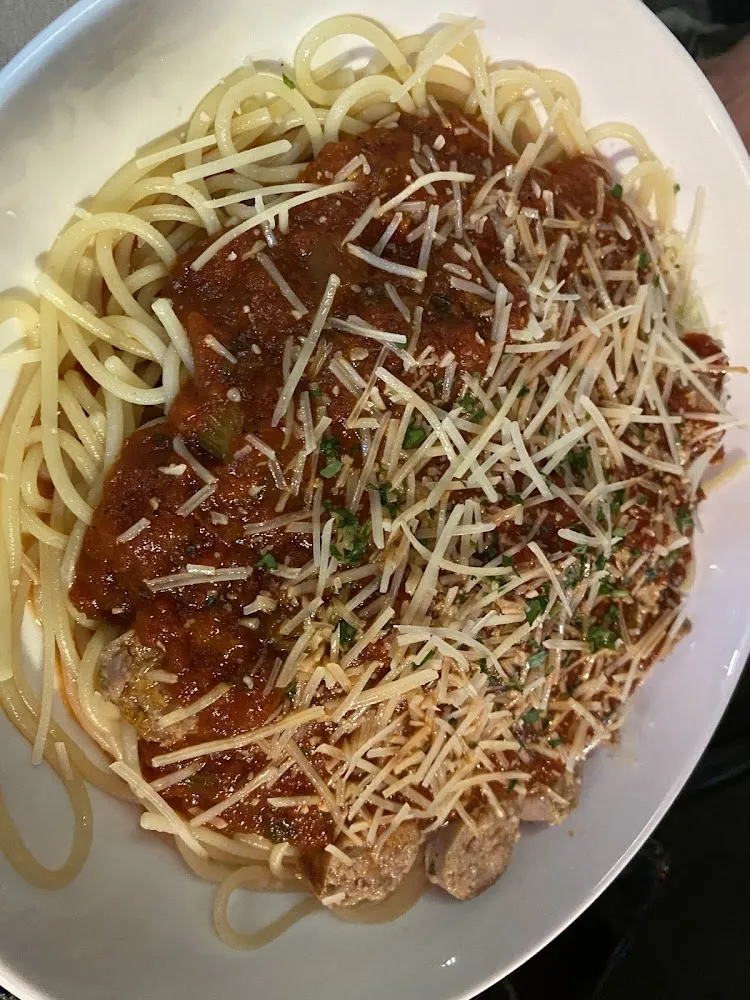 Spaghetti with Sausage